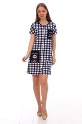 Халат трикотажный на молнии ХК-107