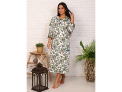 Халат трикотажный на пуговицах  1225