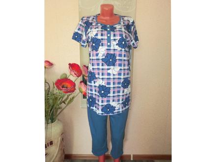 Домашний костюм футболка + бриджи 1413