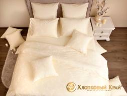 КПБ (2,0 сп.; сатин; 2 нав. 50*70) 5719/4 Амелия сливки