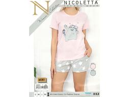 Домашний костюм футболка + шорты 60201