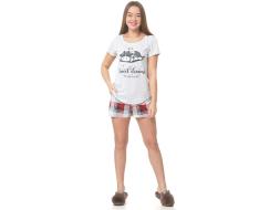 Домашний костюм футболка + шорты М380