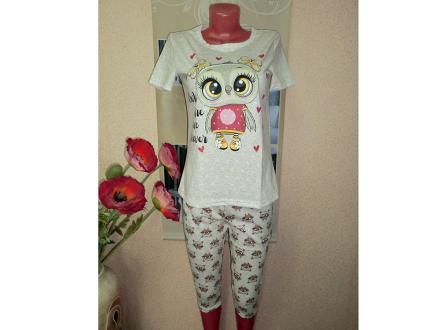 Домашний костюм футболка + бриджи 205