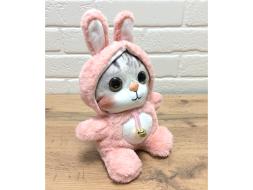 Игрушка мягкая Зайка в капюшоне 182384