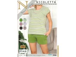 Домашний костюм футболка + шорты 60202