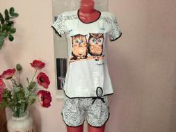 Домашний костюм футболка + шорты Гуля