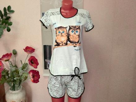 Домашний костюм футболка + шорты Гуля