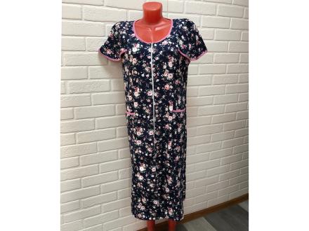 Халат трикотажный на молнии Крыло