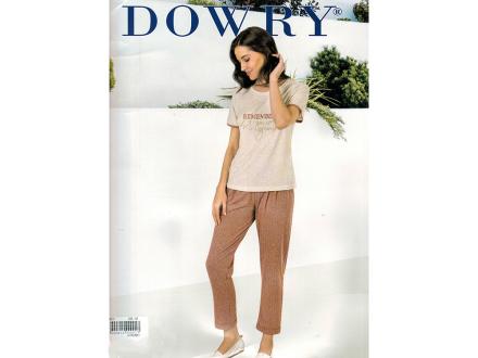 Домашний костюм футболка + брюки 08-14