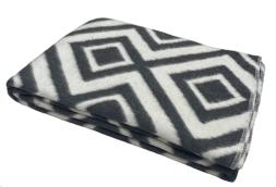 Одеяло ОХЖ,140*205, 03/LUNA,белый-т.серый