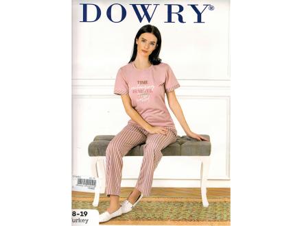 Домашний костюм футболка + брюки 08-19