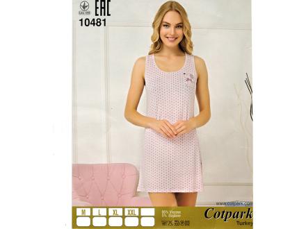 Ночная сорочка на лямках 10481