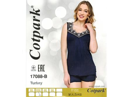 Домашний костюм майка шорты 17088в