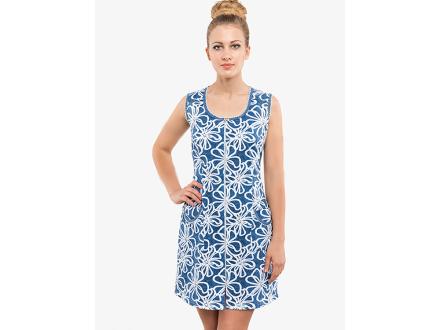 Халат трикотажный на молнии Моника