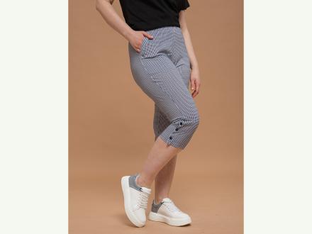 Бриджи хлопок клетка КА-117