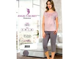 Домашний костюм футболка + бриджи 9075