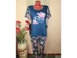 Домашний костюм футболка + брюки К96