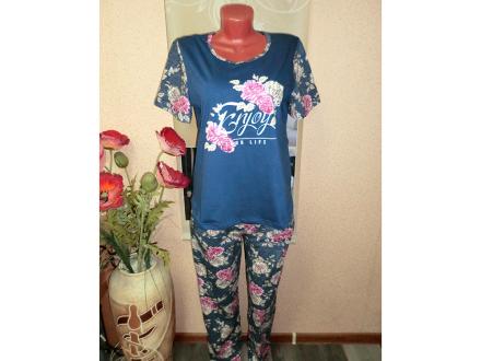 Домашний костюм футболка + брюки К96