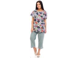 Домашний костюм  футболка +бриджи ТК-2475