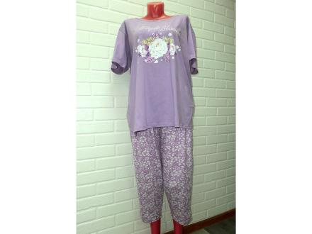 Домашний костюм футболка +бриджи Simona