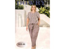 Домашний костюм футболка + брюки 08-46