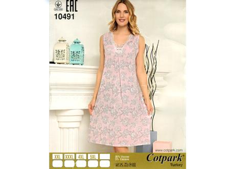 Ночная сорочка на лямках 10491