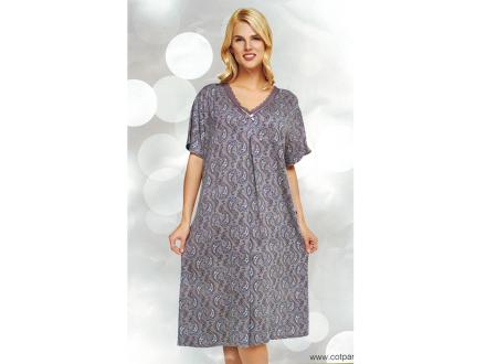 Ночная сорочка с рукавом 12022