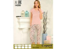 Домашний костюм футболка+бриджи 14200