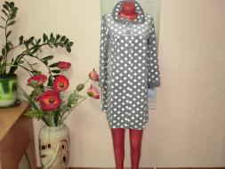 Халат на пуговицах Горох 69 в