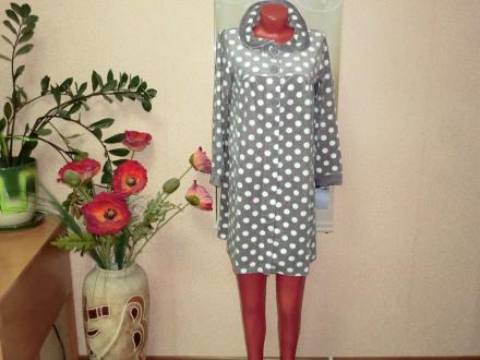 Халат на пуговицах Горох 69 в