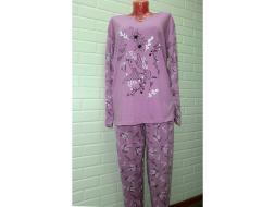 Домашний костюм футболка длинный рукав+брюки Simona