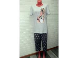 Домашний костюм футболка + бриджи Модница