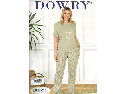 Домашний костюм футболка + брюки 08-53