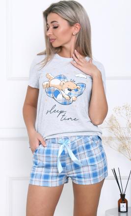 Домашний костюм футболка + шорты арт.3568