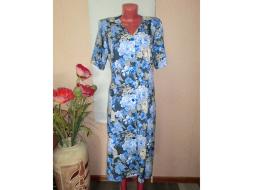 Халат трикотажный на пуговицах X-039