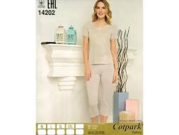 Домашний костюм футболка+бриджи 14202