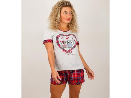 Домашний костюм футболка + шорты ТК 1811