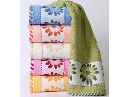 Полотенце Ромашки 70*140 Китай (6шт)