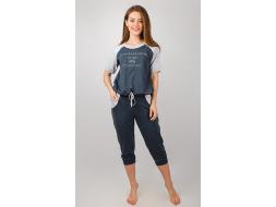 Домашний костюм футболка + бриджи 1399