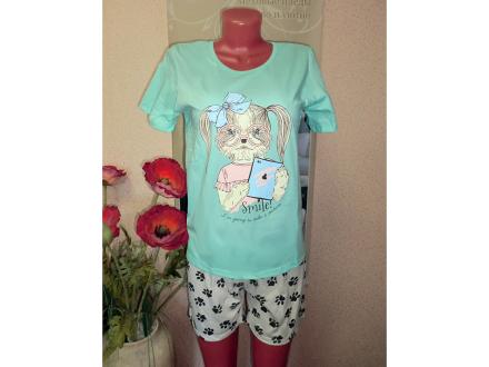 Домашний костюм футболка + шорты КТК-123