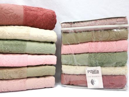 полотенце &quot;Pupilla&quot; bambo ARMA 70*140 (6шт)
