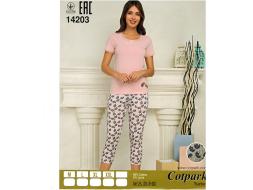 Домашний костюм футболка+бриджи 14203